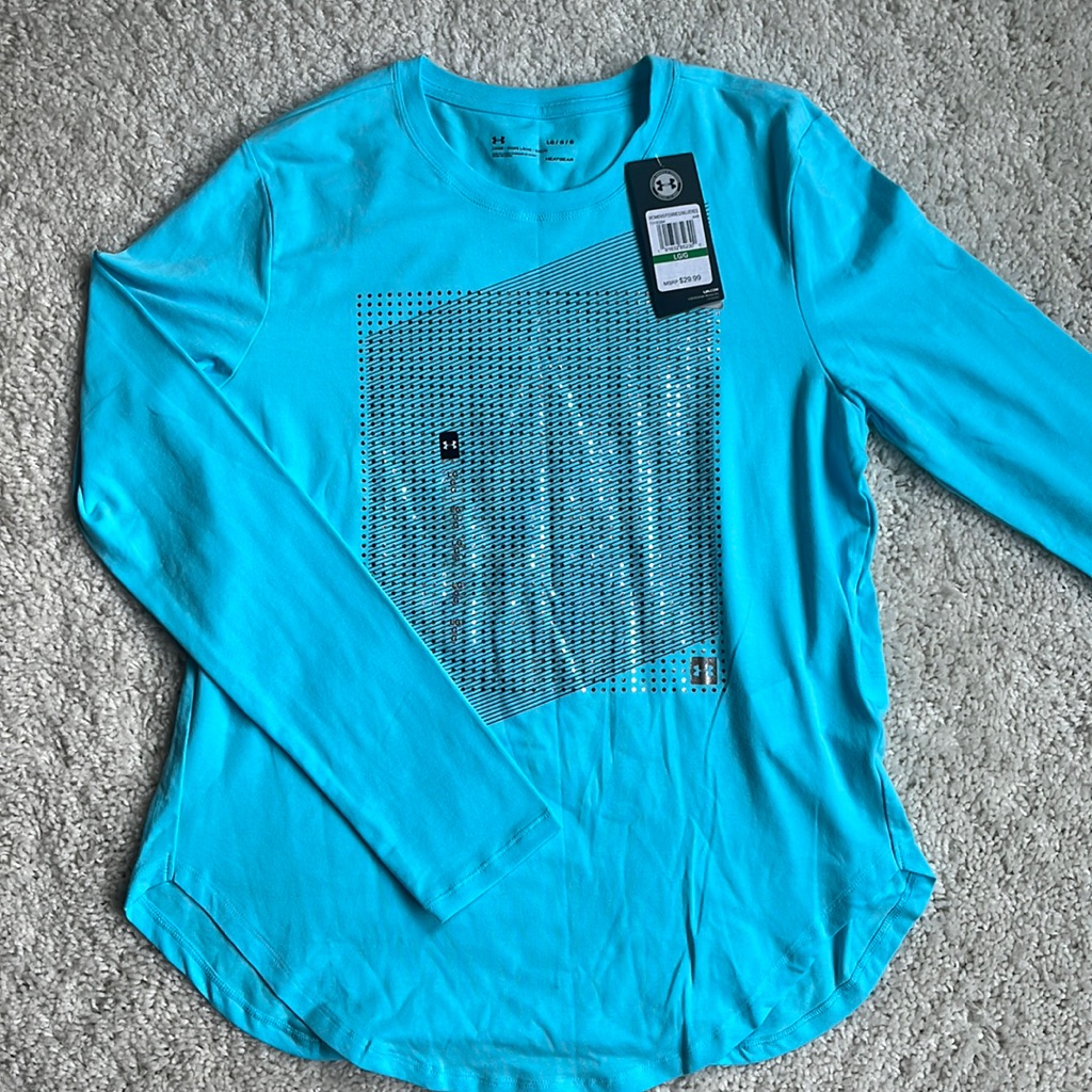 Light Blue Under Armour Top